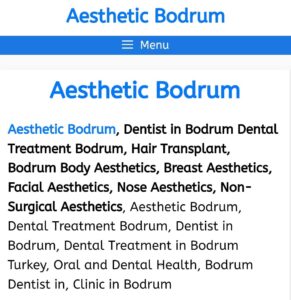 Best Botox Clinics in Bodrum