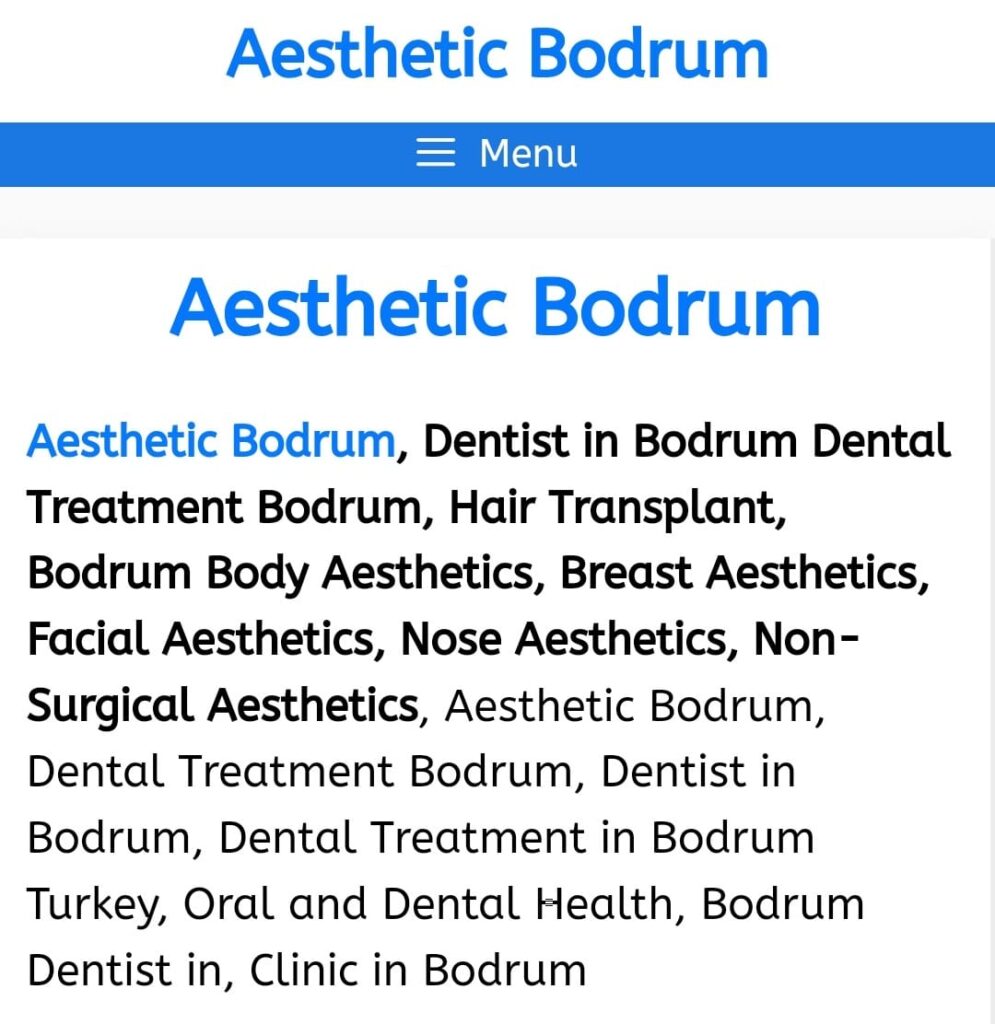 Best Botox Clinics in Bodrum